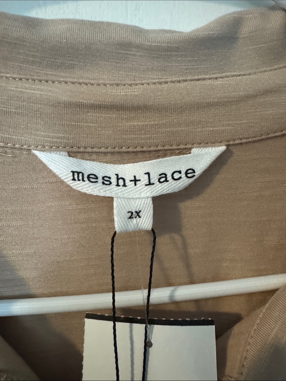 Men's Short Sleeve Button-Up Shirt in Taupe - Picture 2 of 5